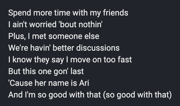 Thank U, Next