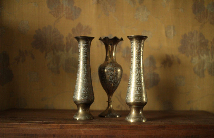 The Engraved Brass Vases