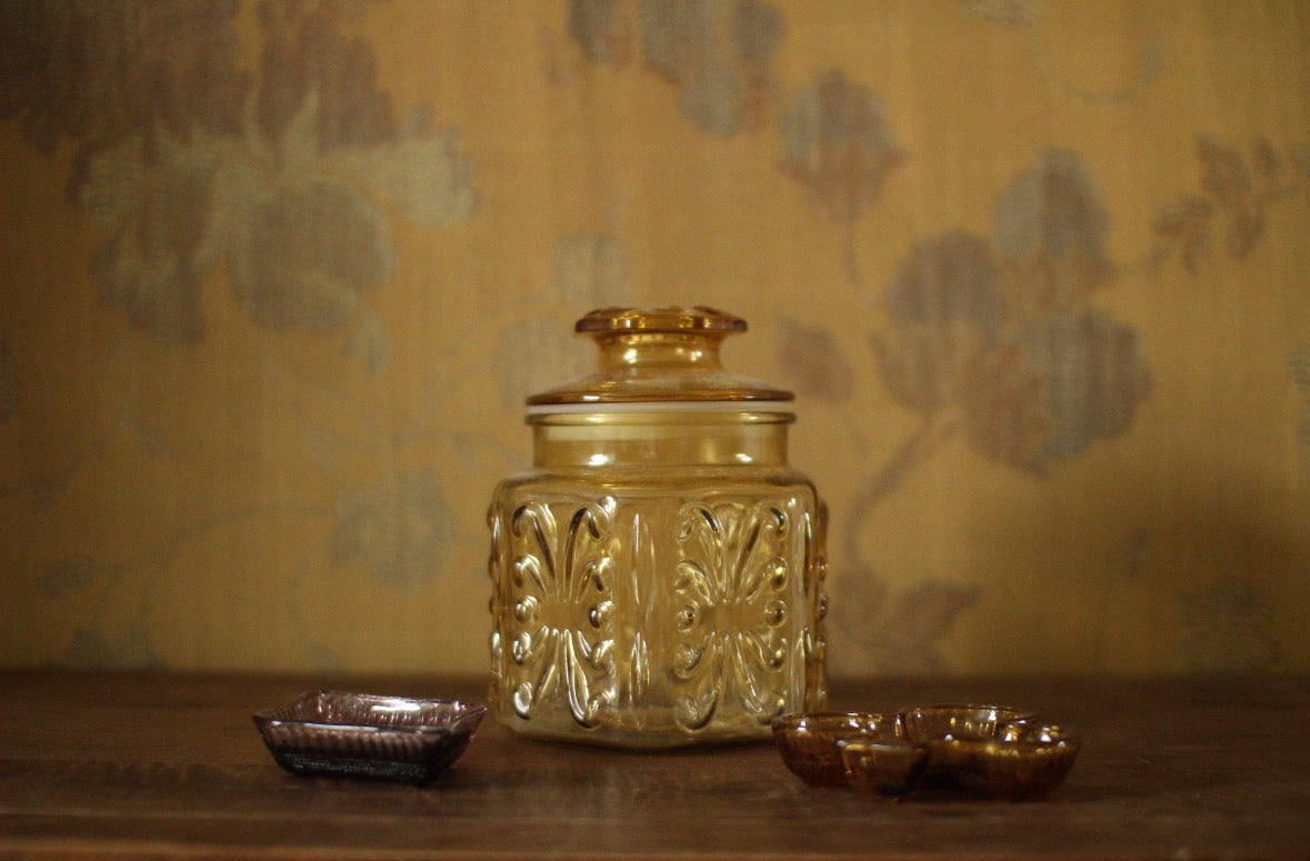 The Amber Glass Set