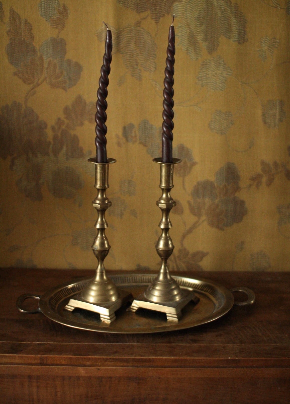The Brass Candlestick & Tray