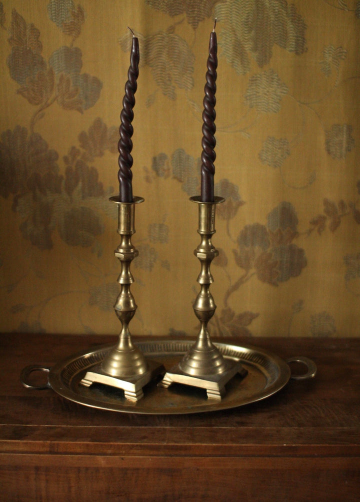 The Brass Candlestick & Tray