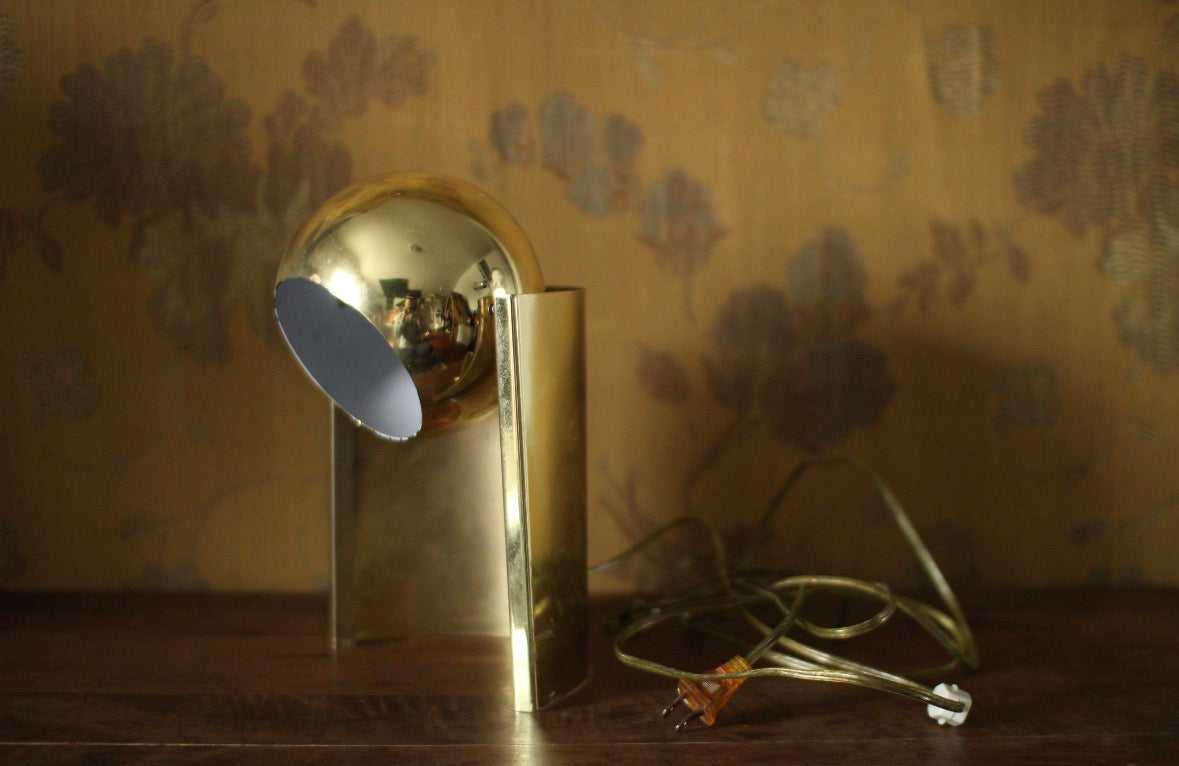The Brass Eyeball Lamp
