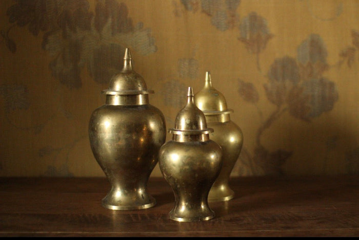 The Graduated Brass Jars