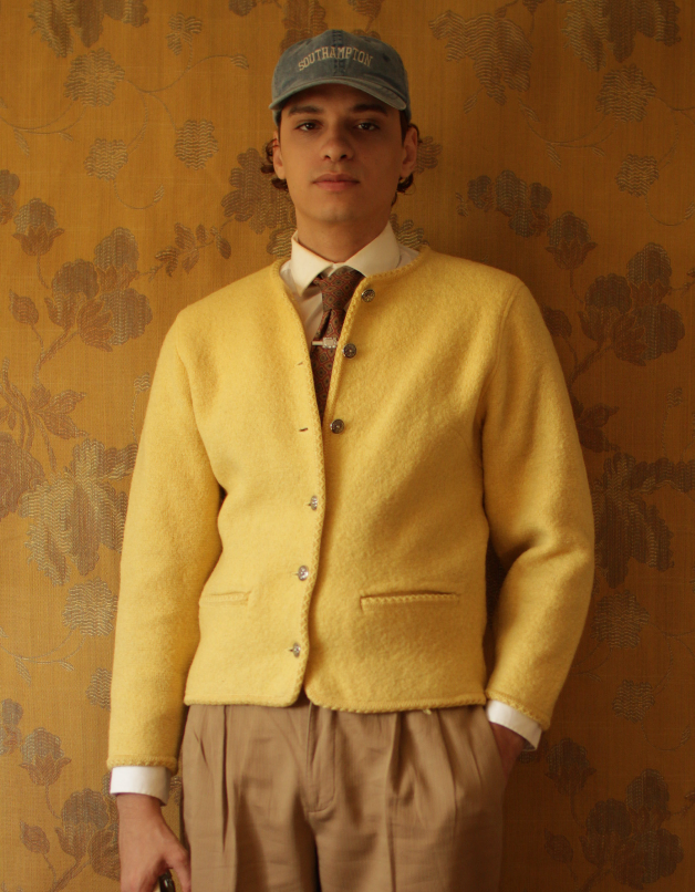 The Mustard Wool Cardigan