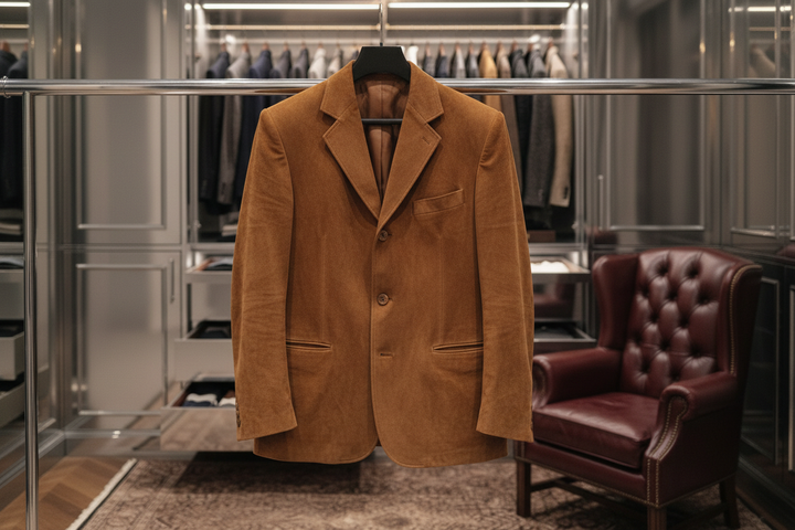 Suede Blazer — Master Mezzanine Closet